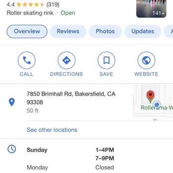 Rollerama-West - Hours of operation - Skating Rinks Near Me - Bakersfield, California