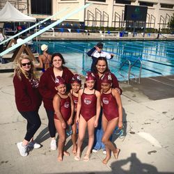 Riverside Aquettes - Getting ready for competition!