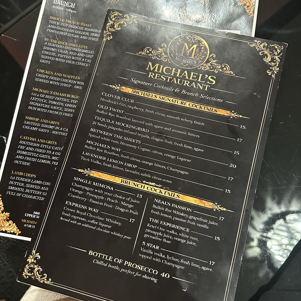 Michael's Restaurant - Menu - American Near Me - Upper Marlboro, Maryland