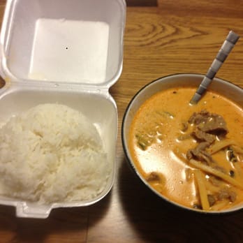 Thai Essence - ...Too far across town to check in. But Eric K. is back from his 4th summer internship in DC. Red Curry delivery! Thank you! - Thai Near Me - West Lafayette, Indiana Thai Essence - ...Too far across town to check in. But Eric K. is back from his 4th summer internship in DC. Red Curry delivery! Thank you! - Thai Near Me - West Lafayette, Indiana