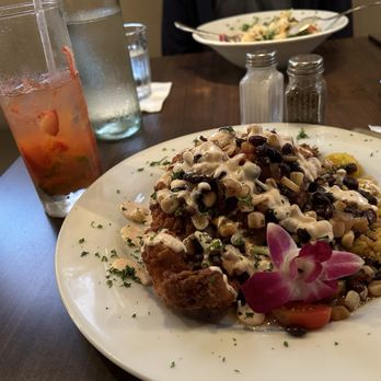 Wren - This was the Crispy flounder with dirty rice. Perfect! - Wine Bars Near Me - Beaufort, South Carolina Wren - This was the Crispy flounder with dirty rice. Perfect! - Wine Bars Near Me - Beaufort, South Carolina