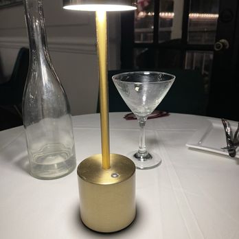 Sainte-George Restaurant - An adjustable light for your table - Modern European Near Me - St. Augustine, Florida Sainte-George Restaurant - An adjustable light for your table - Modern European Near Me - St. Augustine, Florida