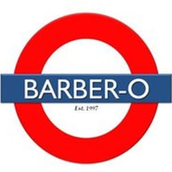 Barber-O - Salon logo.