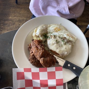 The Lobby - Chicken Fried Biscuit & Gravy - New American Near Me - Denver, Colorado The Lobby - Chicken Fried Biscuit & Gravy - New American Near Me - Denver, Colorado