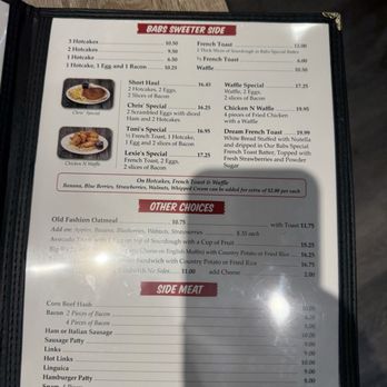 Babs Delta Diner - Menu - Korean Near Me - Vallejo, California
