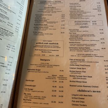 Nick's Seafood Restaurant - Menu - Seafood Near Me - Pacifica, California