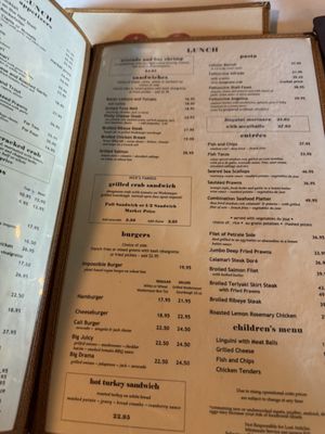 Menu photo 3 Nick's Seafood Restaurant Pacifica, CA