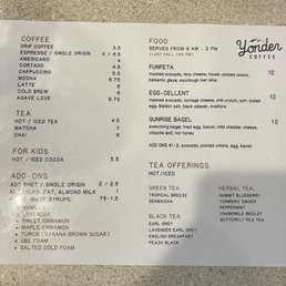 Menu Menu