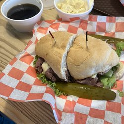 Old Magnolia Mercantile - PoBoy and potato salad