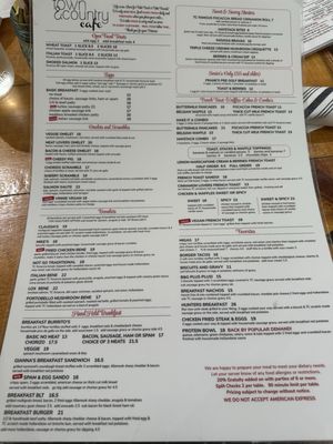 Menu photo 4 Town & Country Cafe Tracy, CA Menu photo 4 Town & Country Cafe Tracy, CA