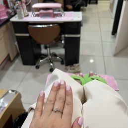 Gel nails and pedicure Gel nails and pedicure