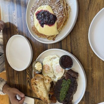 Neighbors - Lemon berry pancakes (seasonal) and steak and eggs - Breakfast & Brunch Near Me - Las Vegas, Nevada Neighbors - Lemon berry pancakes (seasonal) and steak and eggs - Breakfast & Brunch Near Me - Las Vegas, Nevada