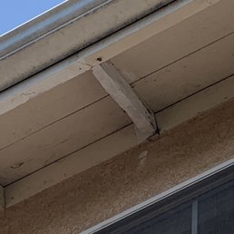 Poor quality repairs done by Kennedy. Poor quality repairs done by Kennedy.