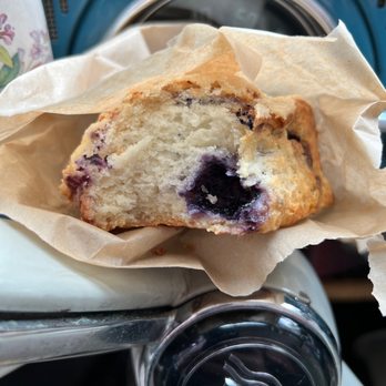 Dineen Coffee - Blueberry scone is delicious. Crispy crunchy on the outside and soft inside. - Coffee & Tea Near Me - Toronto, Ontario Dineen Coffee - Blueberry scone is delicious. Crispy crunchy on the outside and soft inside. - Coffee & Tea Near Me - Toronto, Ontario