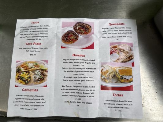 Menu photo 1 Llama Fusion Kirkland, WA