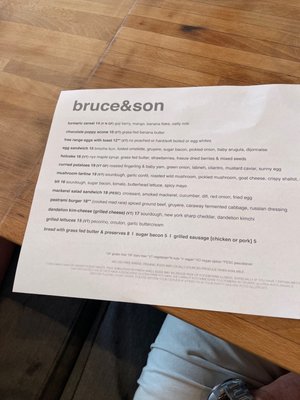 Bruce & Son by null