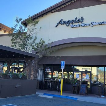 Angelos Brick Oven Pizzeria - Nice location with additional outdoor seating. Very pleasant. - Pizza Near Me - Wildomar, California Angelos Brick Oven Pizzeria - Nice location with additional outdoor seating. Very pleasant. - Pizza Near Me - Wildomar, California