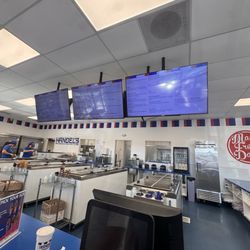 Handel's Homemade Ice Cream - Menu easy to read on tv screens