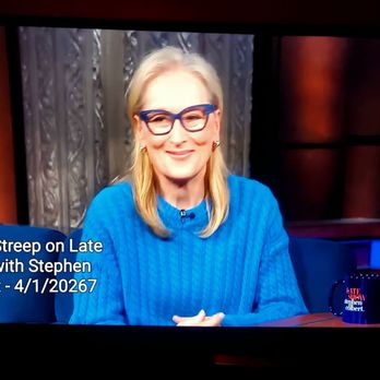 The Late Show with Stephen Colbert - Meryl Streep - 4/9/2026 - Studio Taping Near Me - New York, New York The Late Show with Stephen Colbert - Meryl Streep - 4/9/2026 - Studio Taping Near Me - New York, New York