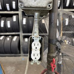 Ross Electric Company - Receptacle Replacement at the Tire Choice in Collierville