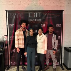 Exit Escape Room NYC - Great Fun with me and my grown kids.