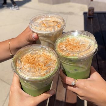 Academic Coffee - Banana matcha & banana latte - Coffee & Tea Near Me - Santa Clara, California Academic Coffee - Banana matcha & banana latte - Coffee & Tea Near Me - Santa Clara, California