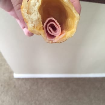 Shipley Do-Nuts - This what their version of a kolache is here! Absolutely ridiculous! 1 tiny piece of rolled up lunch meat! - Donuts Near Me - Austin, Texas Shipley Do-Nuts - This what their version of a kolache is here! Absolutely ridiculous! 1 tiny piece of rolled up lunch meat! - Donuts Near Me - Austin, Texas