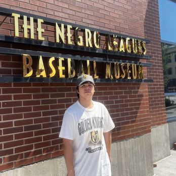 Negro Leagues Baseball Museum - Outside and excited to go. - Museums Near Me - Kansas City, Missouri