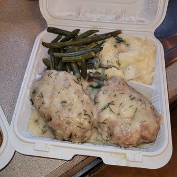 Kicha - a meal in a styrofoam container - Delis Near Me - Linden, New Jersey