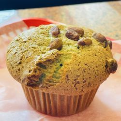 The Posh Bagel - Pistachio muffin.