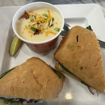 McAlister's Deli - Veggie sandwhich and potato soup - Delis Near Me - Waco, Texas McAlister's Deli - Veggie sandwhich and potato soup - Delis Near Me - Waco, Texas