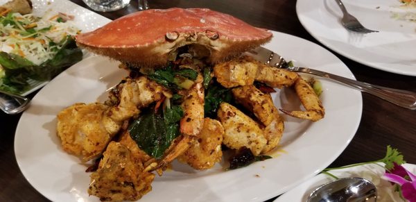 Golden Crab House by null