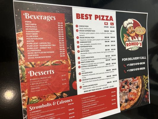Menu photo 1 Romeo's Pizza Haverhill, FL