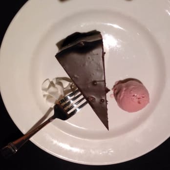 J. Gilbert's Wood-Fired Steaks & Seafood - Velvet chocolate cake - Steakhouses Near Me - Overland Park, Kansas