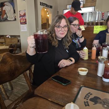 El Jefe Restaurant - The Agua fresca came in a pitcher for each individual!!! - Mexican Near Me - Port Isabel, Texas El Jefe Restaurant - The Agua fresca came in a pitcher for each individual!!! - Mexican Near Me - Port Isabel, Texas