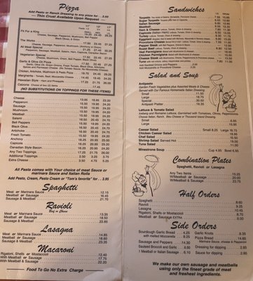 Menu photo 5 Filippi's Pizza Grotto Napa, CA Menu photo 5 Filippi's Pizza Grotto Napa, CA