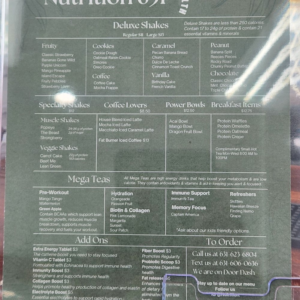 Nutrition631 - Great options - Juice Bars & Smoothies Near Me - Commack, New York Nutrition631 - Great options - Juice Bars & Smoothies Near Me - Commack, New York