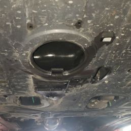 Picture of underbelly after oil change Picture of underbelly after oil change