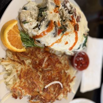 Village Grill - Customized omelette (egg white) - American Near Me - San Jose, California