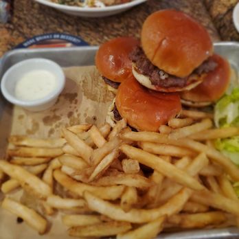 BJ's Restaurant & Brewhouse - Sliders With Fries - Pizza Near Me - Brea, California BJ's Restaurant & Brewhouse - Sliders With Fries - Pizza Near Me - Brea, California