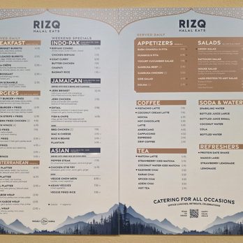 RIZQ Halal Eats - Menu - Caterers Near Me - Santa Clara, California RIZQ Halal Eats - Menu - Caterers Near Me - Santa Clara, California