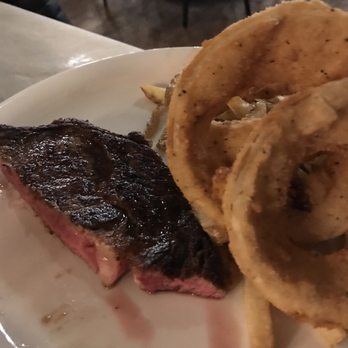 Ted's Montana Grill - Split Delmonico with half and half. - Burgers Near Me - Buford, Georgia