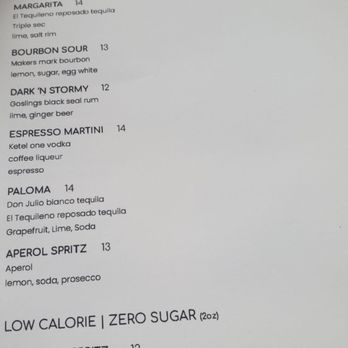 Sneaky Pete's Pool Cafe - the menu - Cafes Near Me - Vancouver, British Columbia
