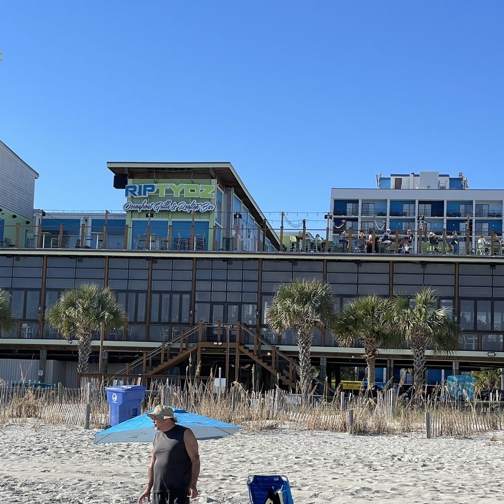 RipTydz - Beach view - Seafood Near Me - Myrtle Beach, South Carolina