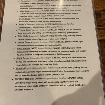 Galena Brewing Company - Beer list May 2024 - American Near Me - Galena, Illinois Galena Brewing Company - Beer list May 2024 - American Near Me - Galena, Illinois