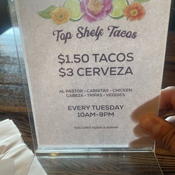 Top Shelf Tacos - Mexican Near Me - Carson, California Top Shelf Tacos - Mexican Near Me - Carson, California