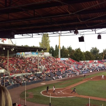 Nat Bailey Stadium - Our premium seats in the back - Stadiums & Arenas Near Me - Vancouver, British Columbia