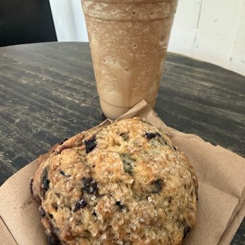 M Street Coffee - Blueberry Scone and Mocha Frappuccino - Coffee & Tea Near Me - Sherman Oaks, California M Street Coffee - Blueberry Scone and Mocha Frappuccino - Coffee & Tea Near Me - Sherman Oaks, California
