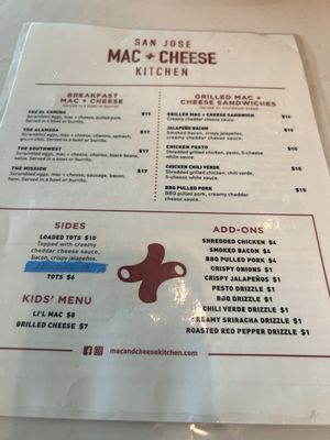 Menu photo 6 Mac + Cheese Kitchen San Jose, CA Menu photo 6 Mac + Cheese Kitchen San Jose, CA