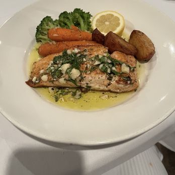 Cara Mia - Grilled Salmon - Italian Near Me - Rancho Cucamonga, California